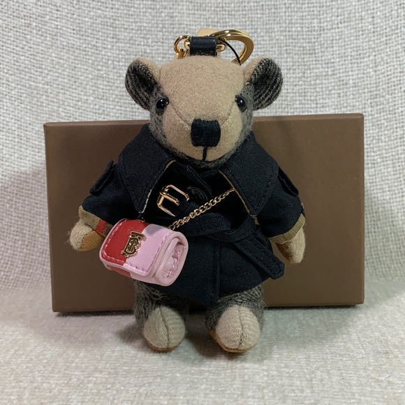 Burberry Lola Bag Thomas Bear Keychain - Picture 1 of 14